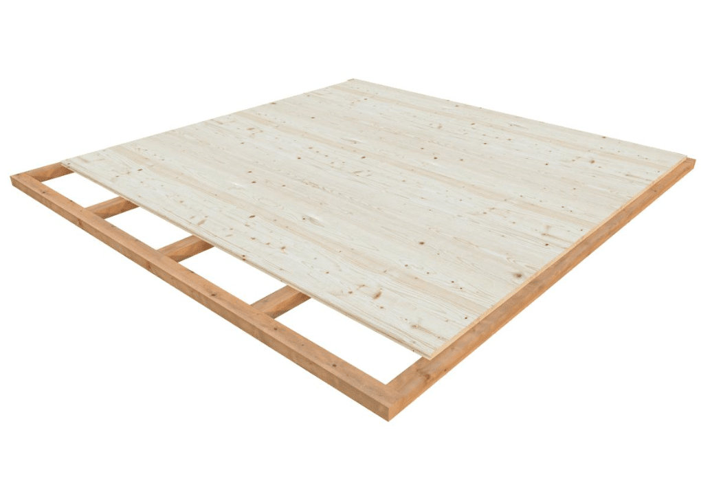 Māja dārzam no koka Greisa 8.1 + 8.1 m2 - HOLDORS