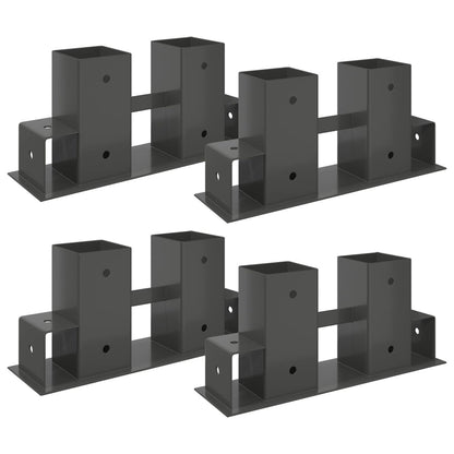 Malkas Kaudzes Palīgs 4 Gab. 34 X 10 X 15 Cm Tērauds - HOLDORS