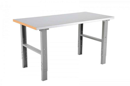 Metāla darbagalds ar tērauda virsmu 1600x800mm