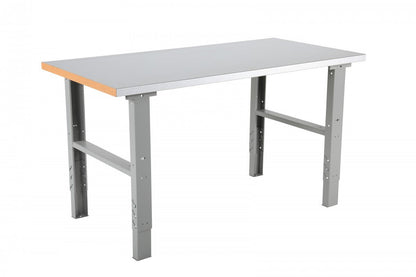 Metāla darbagalds ar tērauda virsmu 1600x800mm - HOLDORS