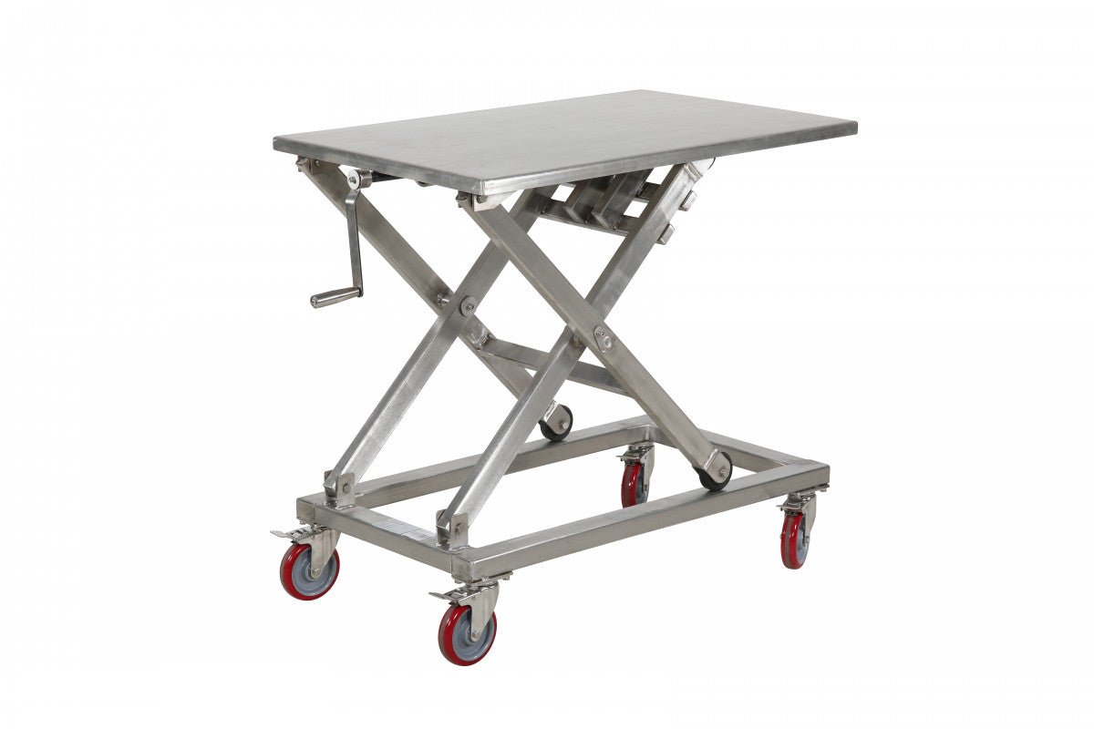 MLT300 Stainless Lifting Table Screw type 300kg - HOLDORS