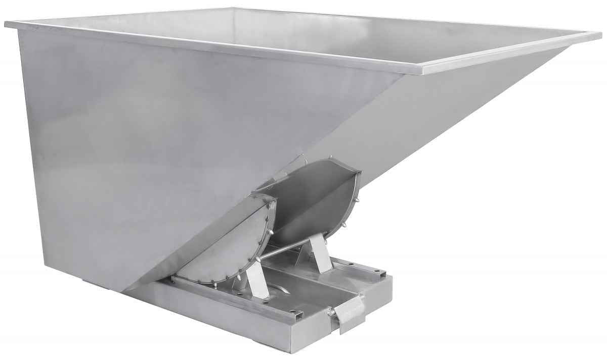 Nerūsējošā tērauda izgāžamais konteiners TS 110, TIPPO 1100L