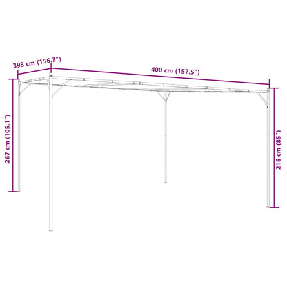 Nojume, Antracītpelēka, 4X4 M, 180 G/M², Audums Un Tērauds - HOLDORS