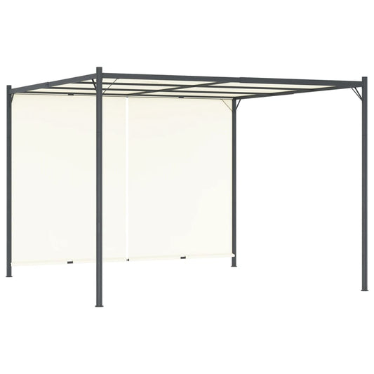 Nojume Ar Regulējamu Jumtu, Krēmkrāsa, 3X3 M, Tērauds - HOLDORS