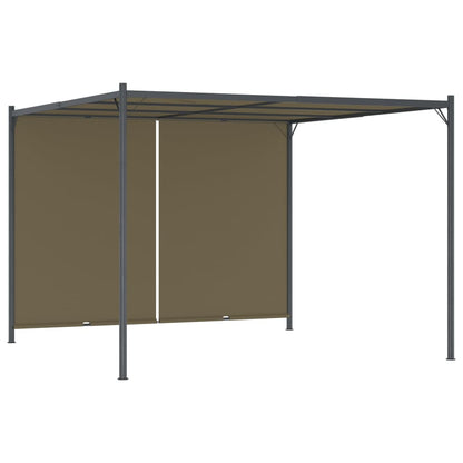 Nojume Ar Regulējamu Jumtu, Krēmkrāsa, 3X3 M, Tērauds - HOLDORS