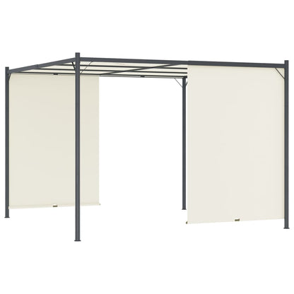 Nojume Ar Regulējamu Jumtu, Krēmkrāsa, 3X3 M, Tērauds - HOLDORS