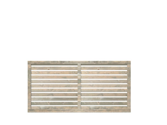 Nojumju un terašu žoga panelis Ninja 4 (18x9)