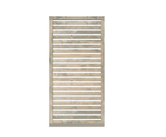 Nojumju un terašu žoga panelis Ninja 2 (9x18)