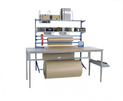 Pack table set for 2 m worktable - HOLDORS