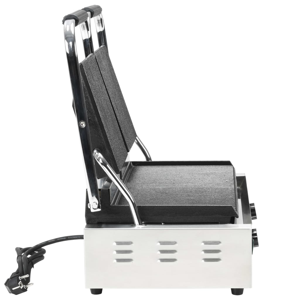 Panini Grils Ar Rievotu Virsmu, 3600 W, 57X30,5X20 Cm - HOLDORS