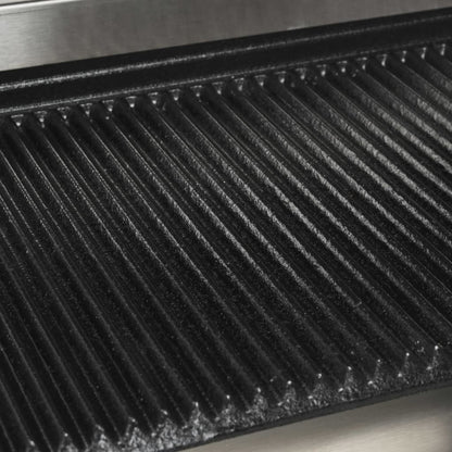 Panini Grils Ar Rievotu Virsmu, 3600 W, 57X30,5X20 Cm - HOLDORS