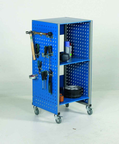 Perforated trolley, excl. Desk