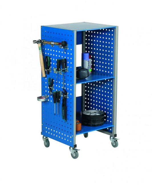 Perforated trolley, excl. Desk
