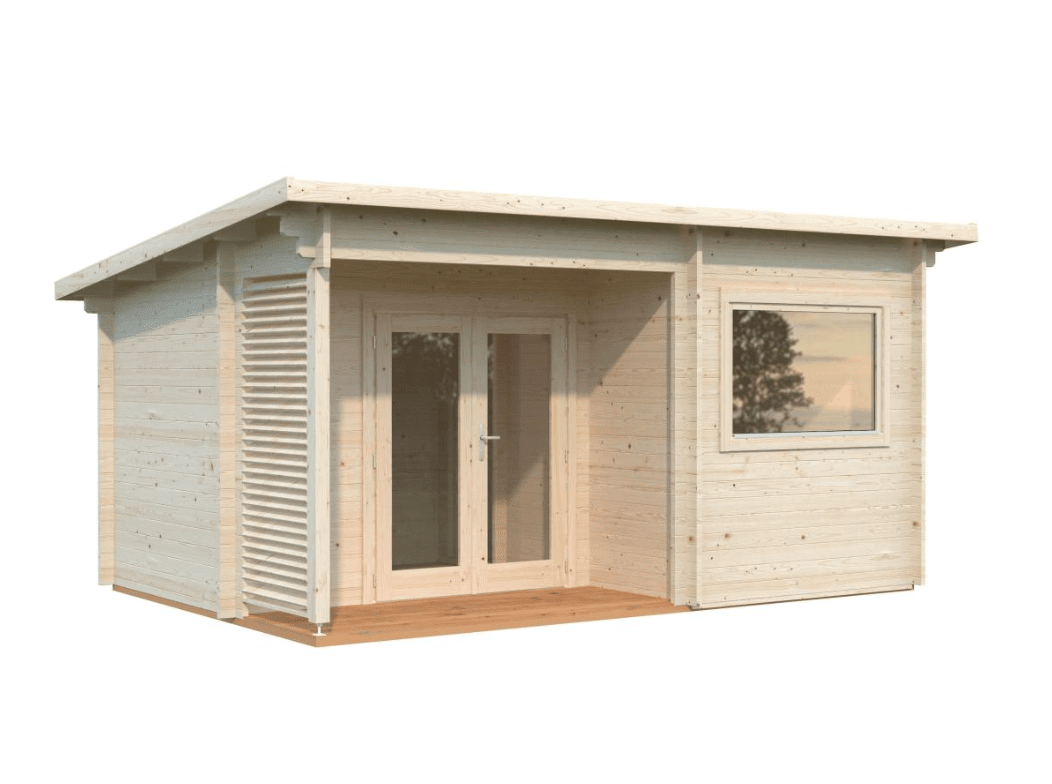 Pirts dārzam Sanija 11.5 m2 no koka - HOLDORS