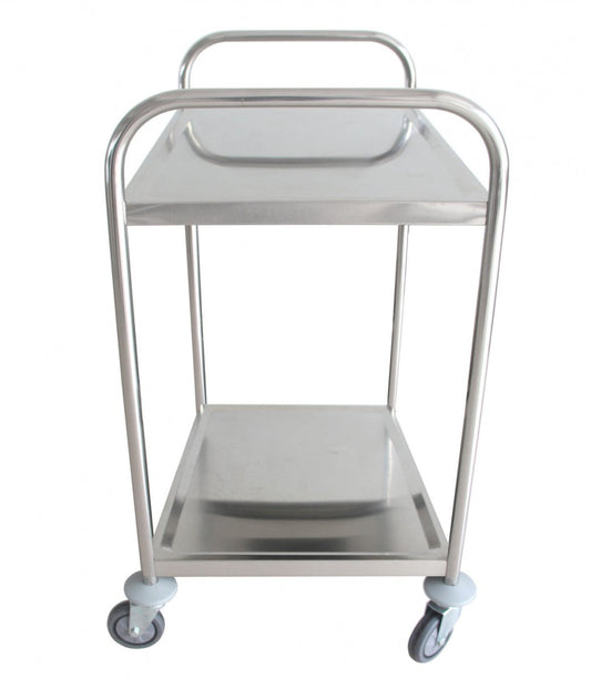 Platform trolley 2 shelf, Stainless - HOLDORS