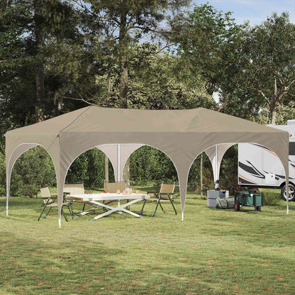 Pop-Up Svinību Teltis 575 X 288 X 245 Cm Oksforda Audums - HOLDORS