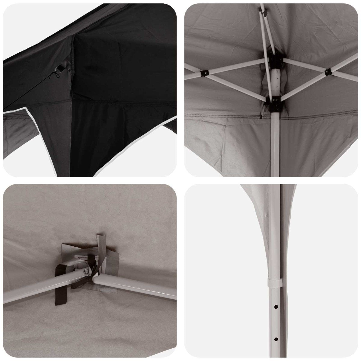 Pop-Up Svinību Teltis 575 X 288 X 245 Cm Oksforda Audums - HOLDORS