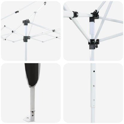 Pop-Up Svinību Teltis 575 X 288 X 245 Cm Oksforda Audums - HOLDORS