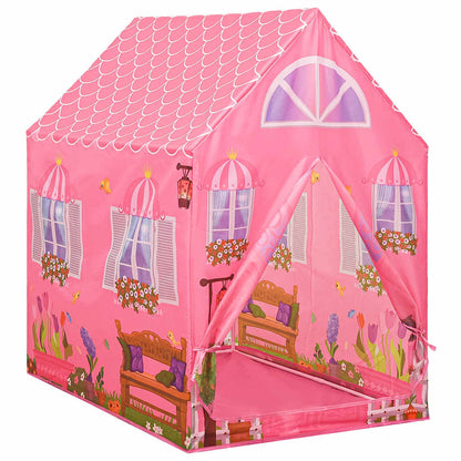 Rotaļu Telts Ar 250 Bumbiņām, 69X94X104 Cm, Rozā - HOLDORS