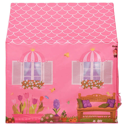 Rotaļu Telts Ar 250 Bumbiņām, 69X94X104 Cm, Rozā - HOLDORS