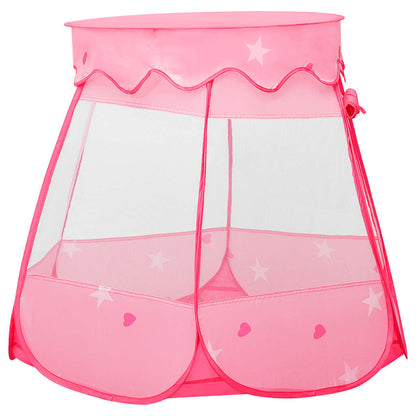 Rotaļu Telts Ar 250 Bumbiņām, Rozā, 102X102X82 Cm - HOLDORS
