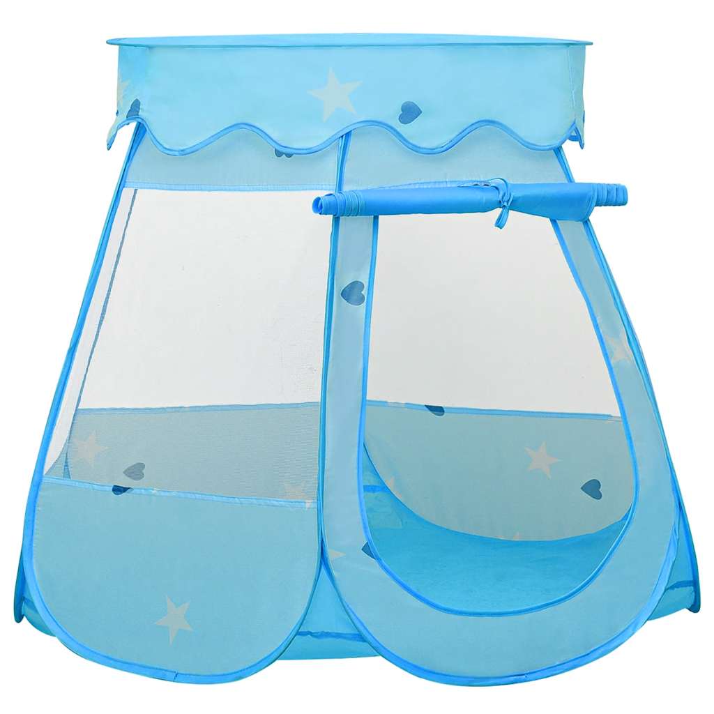 Rotaļu Telts Ar 250 Bumbiņām, Zila, 102X102X82 Cm - HOLDORS