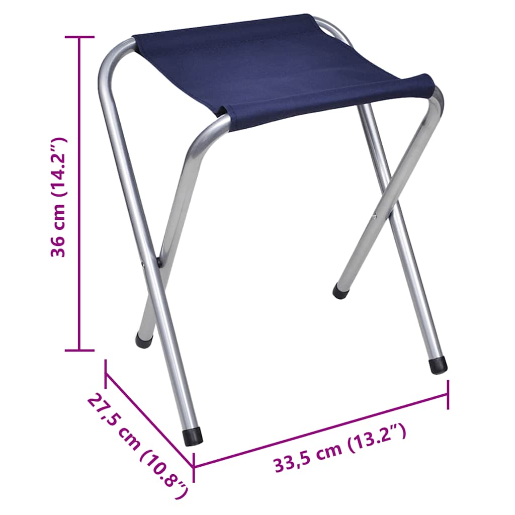 Saliekams Kempinga Galds Un 6 Taburetes, Regulējams Augstums, 180X60Cm - HOLDORS
