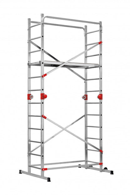 Sastatnes G60 / alumīnija / 2x12 pakāpieni - HOLDORS