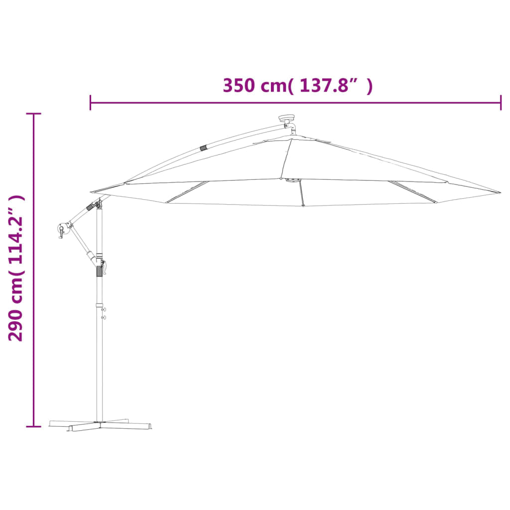 Saulessargs Ar Led Gaismām, , Debeszils - HOLDORS