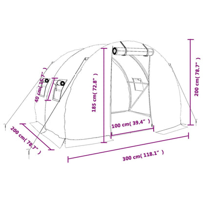 Siltumnīca Ar Tērauda Rāmi, , 6 M², - HOLDORS