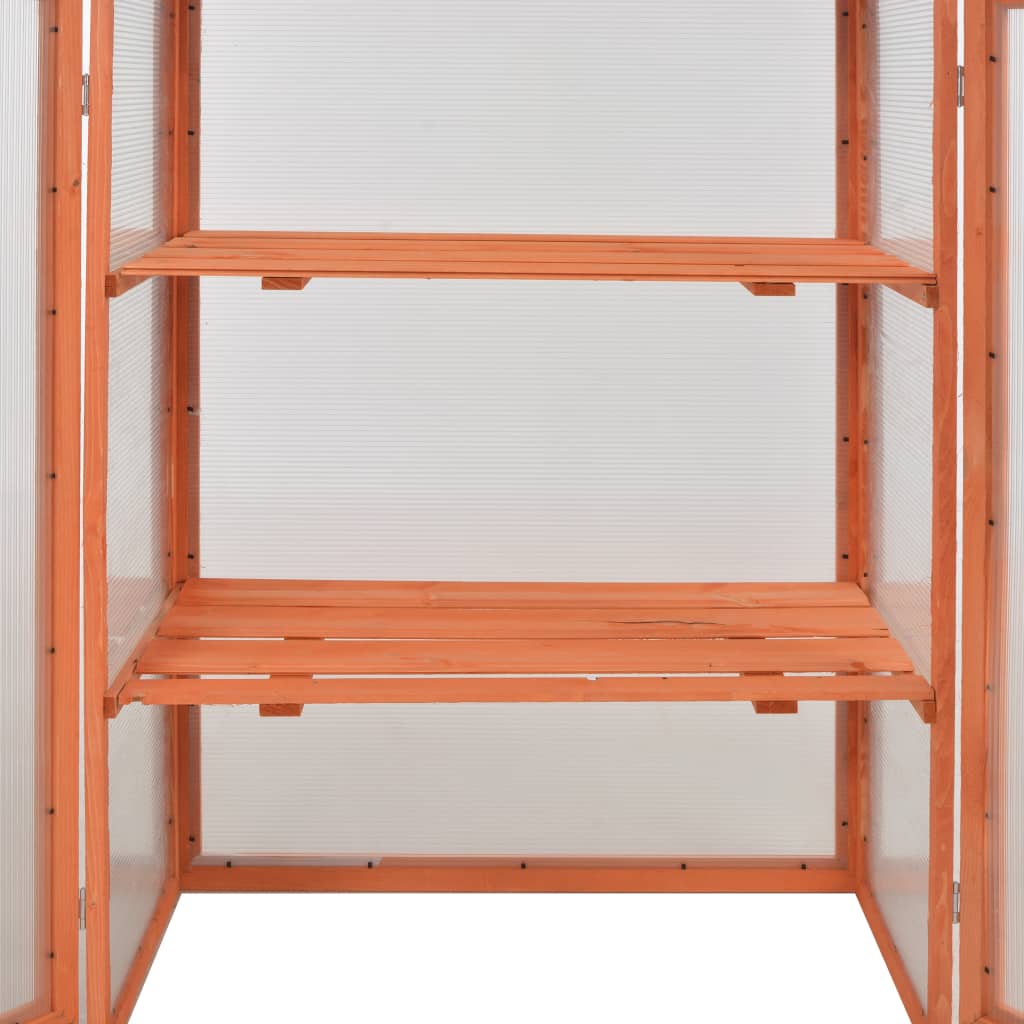 Siltumnīca, Koka, 75X47X109 Cm - HOLDORS