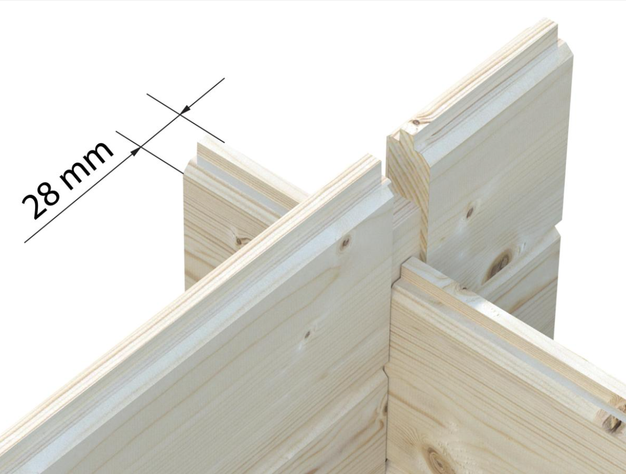 Šķūnis dārzam Elīna 13.1 m²