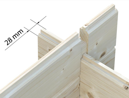 Dārza noliktava Janeks 8.9m²