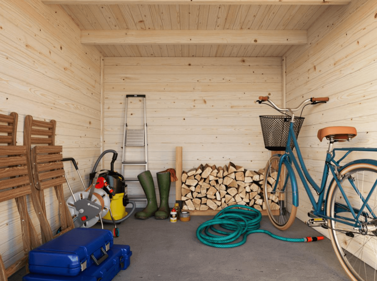 Šķūnis dārzam Elīna 6.9 + 8.2 m² - HOLDORS