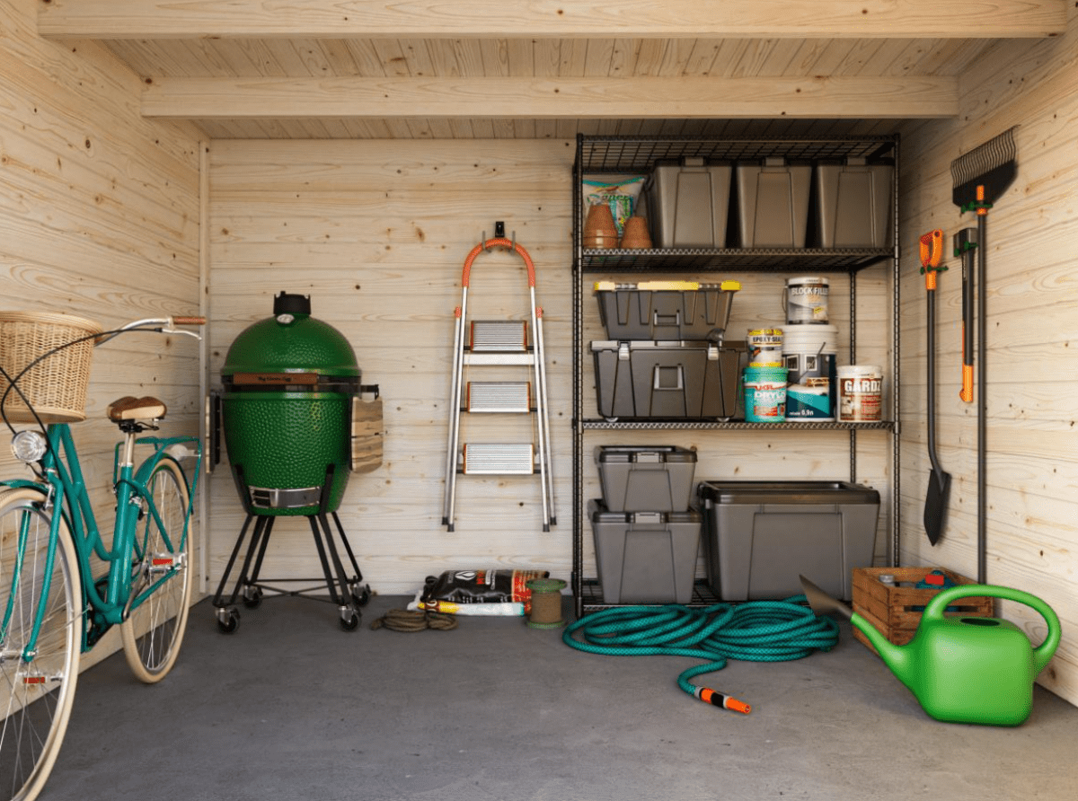 Šķūnis dārzam Elīna 8.7 + 10.0 m² - HOLDORS