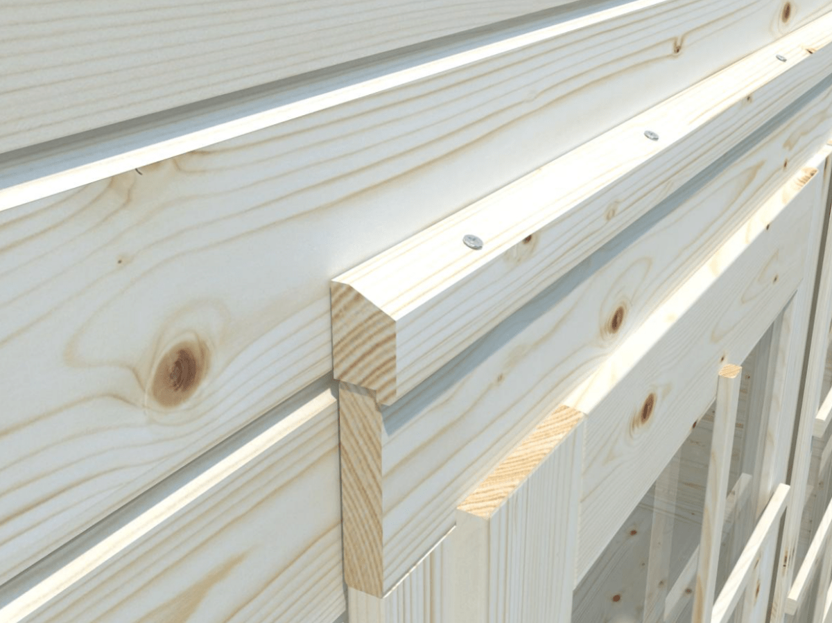 Šķūnis dārzam Elīna 8.7 + 10.0 m² - HOLDORS