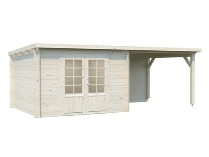 Šķūnis dārzam Elīna 8.7 + 8.2 m² - HOLDORS