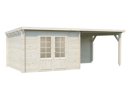 Šķūnis dārzam Elīna 8.7 + 8.2 m²