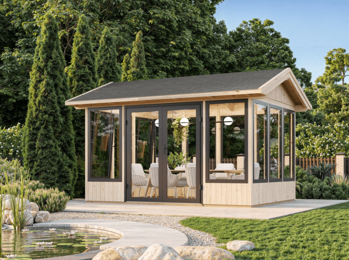 Stikla māja Isabella 10.9 m² - HOLDORS