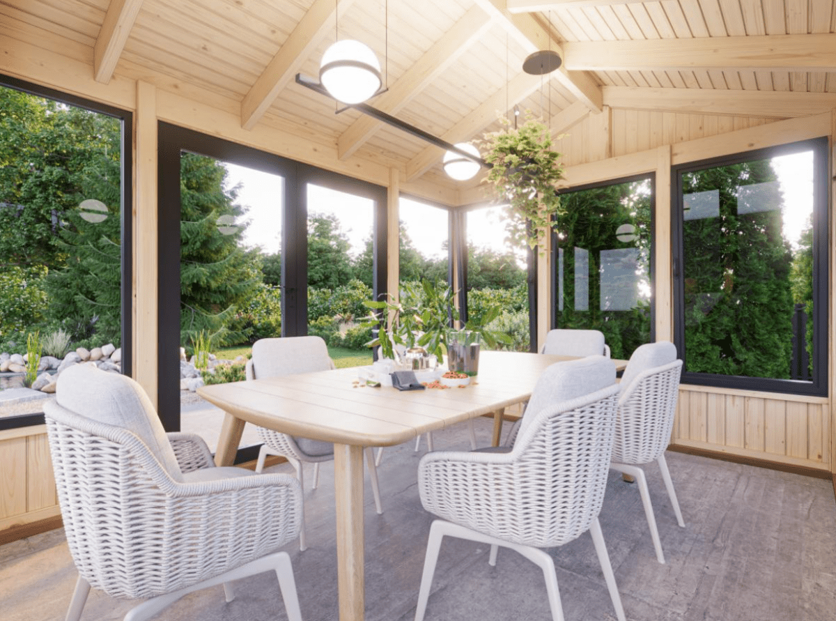 Stikla māja Isabella 10.9 m² - HOLDORS