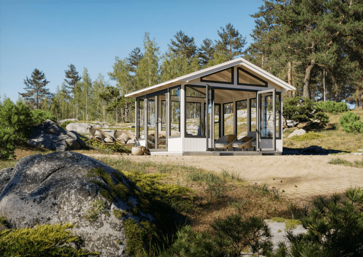 Stikla māja Isabella 14.7m² - HOLDORS