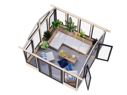 Stikla māja Isabella 14.7m² - HOLDORS
