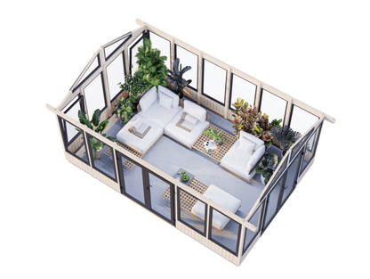 Stikla māja Isabella 22.2 m² - HOLDORS