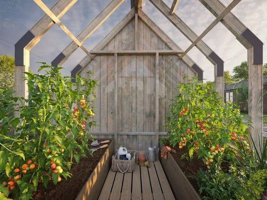 Stikla oranžērija Emīlija — 5.4 + 4.0 m² - HOLDORS