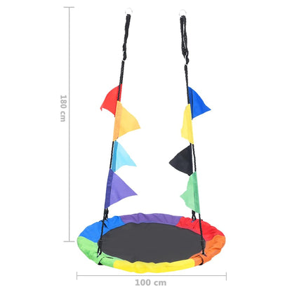 Šūpoles Ar Karogiem, Krāsainas, 100 Cm - HOLDORS