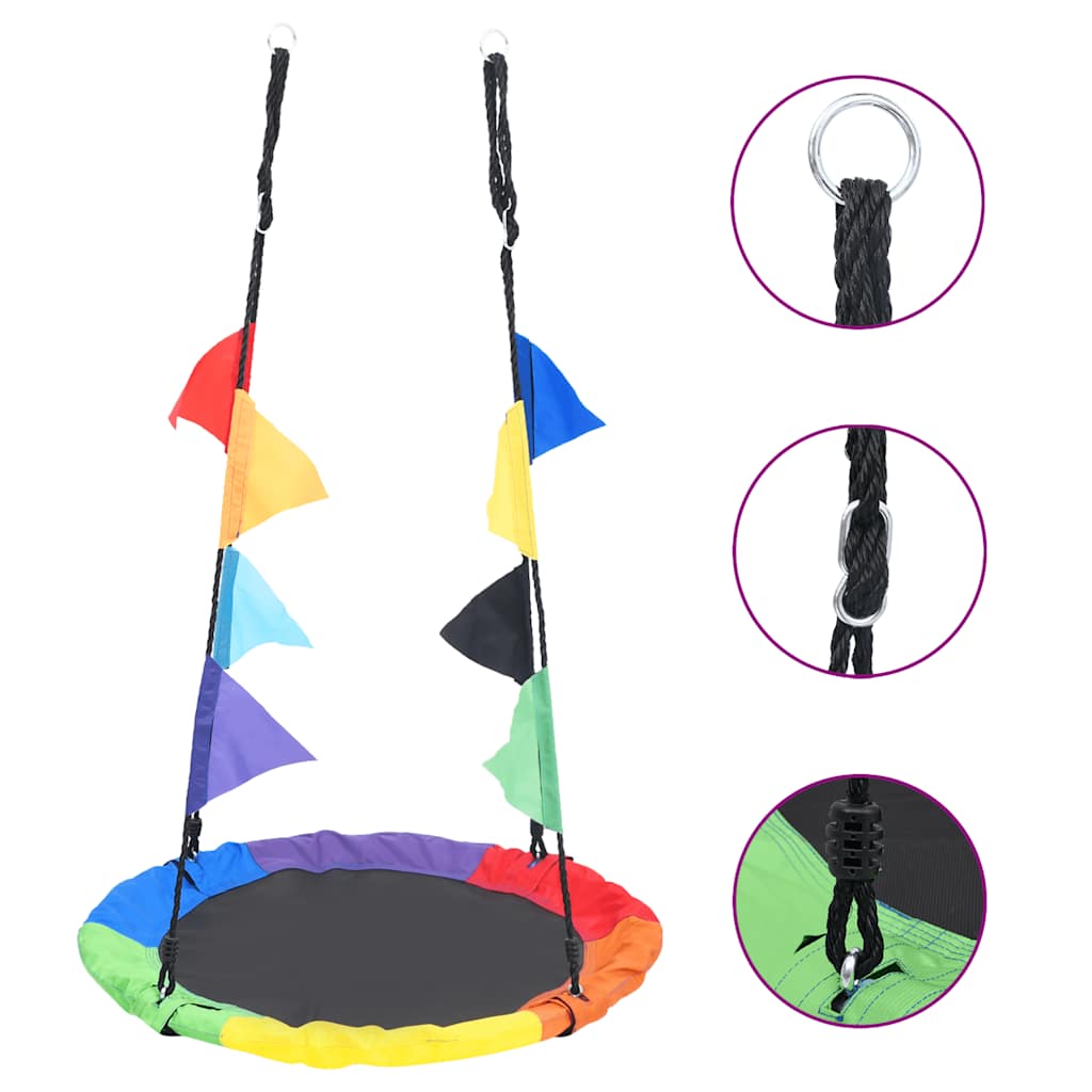 Šūpoles Ar Karogiem, Krāsainas, 100 Cm - HOLDORS