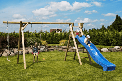 Šūpoles ar slidkalniņu Henrijs - HOLDORS