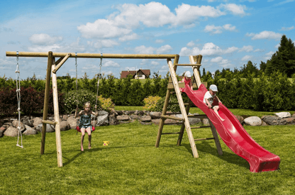 Šūpoles ar slidkalniņu Henrijs - HOLDORS