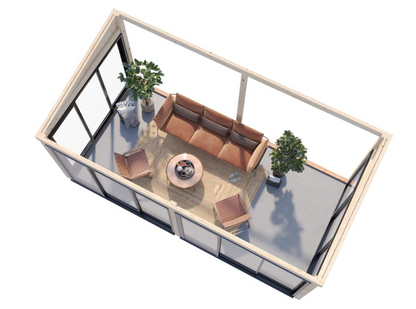 Terases veranda Lukass 16.2 m²