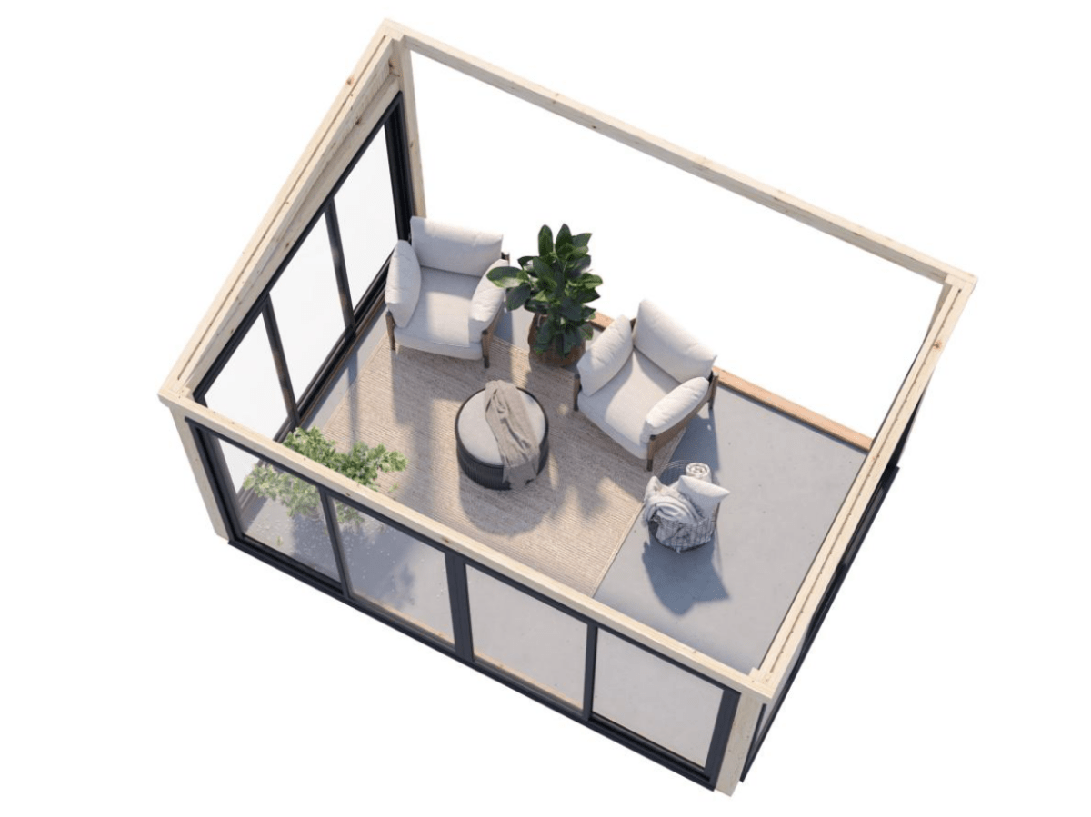 Terases veranda Lukass 11.6 m² - HOLDORS